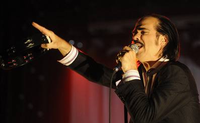 Nick Cave zazpval Praze