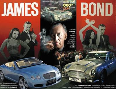 Jaké auto doporučí Bond?
