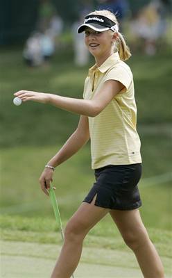 Nejlepší česká golfistka, patnáctiletá Jessica Kordová