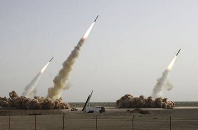 Íránské rakety (Ilustraní foto)