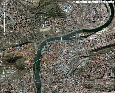 Google Earth: lep pokryt R