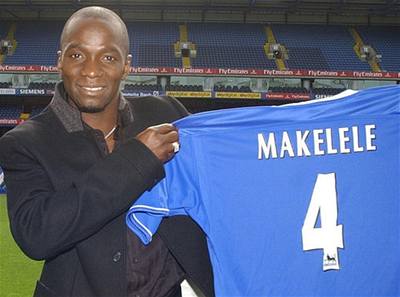 Dnes už bývalý defenzivní záložník londýnské Chelsea, Claude Makelele.