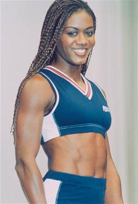 Bývalá jamajská, dnes slovinská atletická hvzda Merlene Otteyová.
