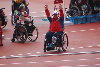 Jana Fesslová na paralympiád v Pekingu