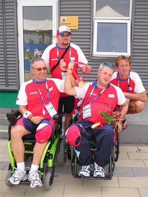 Čeští paralympici mají důvod k radosti, v Pekingu se jim nadmíru dařilo.