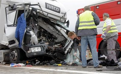 Tragická nehoda českých aut v Rakousku