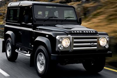 Land Rover Defender.