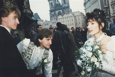 Na svatb (1998) ml na tanec kaskadra, letos tan ve StarDance. 
