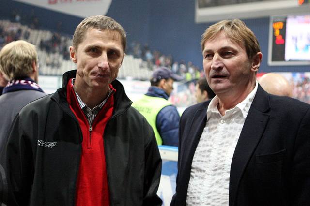 Utkání Vítkovice-Tinec bylo prestiní také pro oba trenéry, domácího Hadamczika i hostujícího Stavjau.