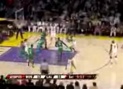 LA Lakers vs. Boston Celtics. 