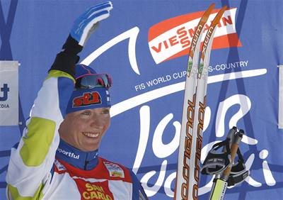 Virpi Kuitunenová vyhrála podruhé v kariée seriál Tour de Ski. 