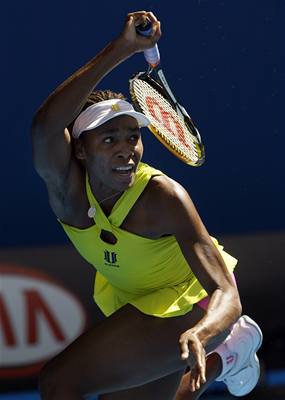Jedna z favoritek turnaje Venus Williamsová. 