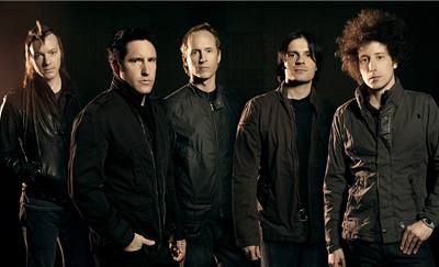 Projekt Nine Inch Nails. Trent Reznor (druhý zleva) dal svou poslední desku The Slip zadarmo na internet.