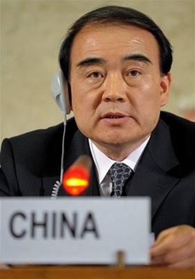 ínský velvyslanec v OSN Li Pao-tung