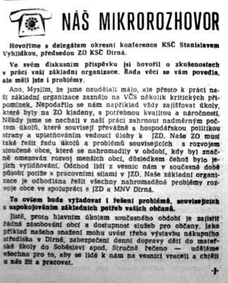 Ukzky lnk z tborskho tdenku Palct, kam Ji Janeek mezi lety 1986 - 1989 pispval. Jeden as Palct i vedl.