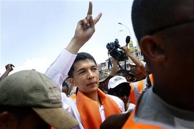 Vdce madagaskarsk opozice Andry Rajoelina