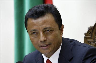 Madagaskarsk prezident Marc Ravalomanana
