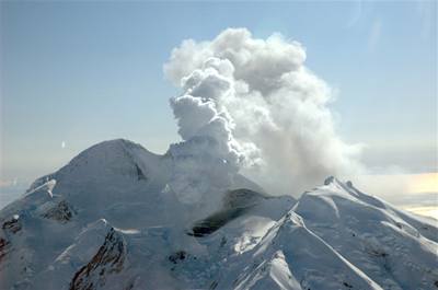 Sopka po 20 letech stra Aljaku