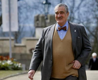 Karel Schwarzenberg na neformálním setkání ministr zahranií lenských stát EU