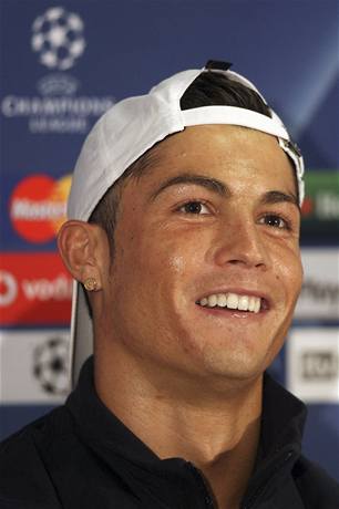 Cristiano Ronaldo má před Ligou mistrů dobrou náladu.
