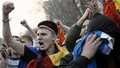 Studenti ovldli ad prezidenta Moldvie