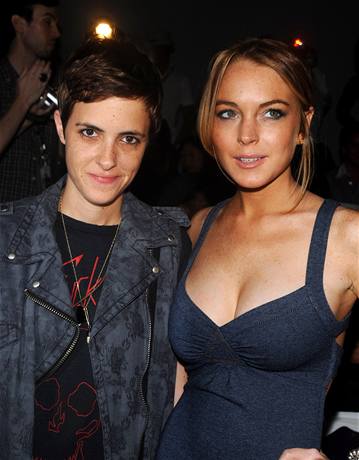 Lindsay s bývalou přítelkyní Samanthou.