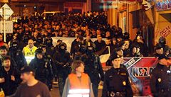 Pochod extremist v Ústí nad Labem