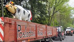 Zemdlci protestovali proti cenm mlka