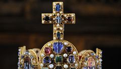 Kopie Císařské koruny od šperkaře Jiřího Urbana 