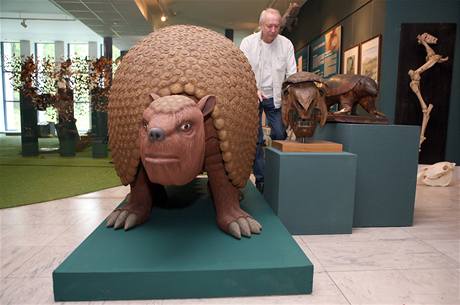 Na své si přijdou i obdivovatelé velkých zvířat. Pásovec glyptodont vyhynul před tisíci lety. 
