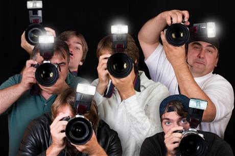 paparazzi - ilustraní foto