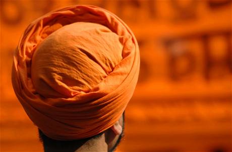 Sikh v turbanu 