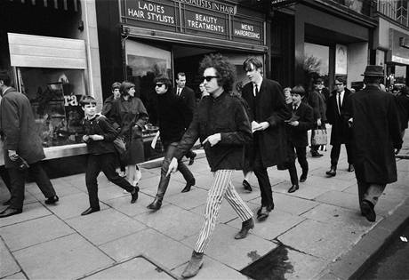 Bob Dylan v roce 1966 v Edinburghu