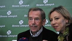 Prav zelen jsou ti Burskovi, podpoil Havel stranu