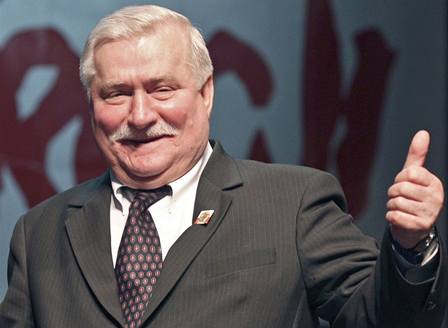 Lech Walesa.