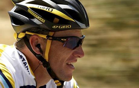 Legendární Lance Armstrong pi Tour Down Under. 