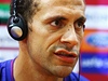 Bojovník Rio Ferdinand se nazapel ani na tiskové konferenci.