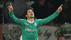 Radující se Diego, �e by kv�li p�estupu do Juventusu?