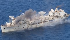 Na Florid potopili lo Vandenberg. Doufají, e tím pilákají turisty.