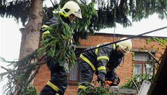 Liberecko: Hasiči zachránili 15 lidí z hořícího domu