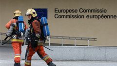 Sídlo EK v Bruselo bylo opt evakuováno.