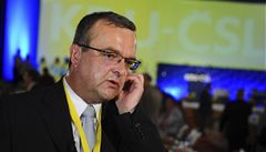 Kalousek: Zmna veden situaci v KDU-SL nee