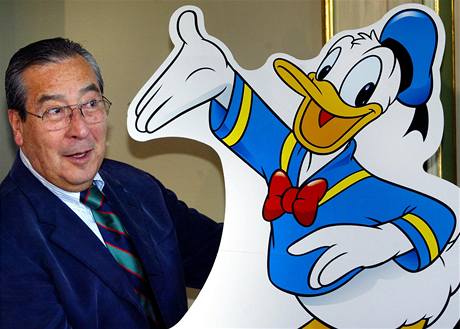 Kaer Donald s chilským kreslíem Victorem Arrigada Riosem.