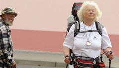 Seniorka z Kladrub vyrazila pěšky do Španělska