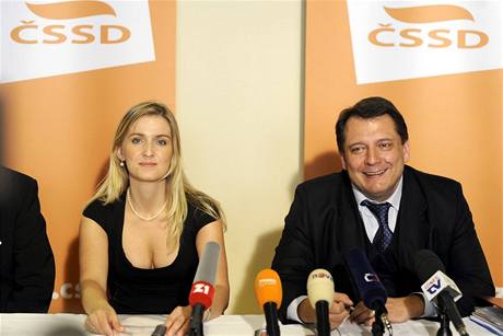 Alena Borvková, kandidátka na místopedsedkyni SSD.