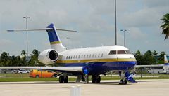 Letoun Bombardier Global 5000 jet