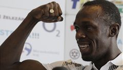 Jamajsk blesk Bolt: Umt tak triky jako Ronaldo