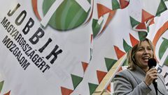 Poslankyně za maďarskou stranu Jobbik Krisztina Morvaiová. | na serveru Lidovky.cz | aktuální zprávy