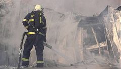 Požár ve skladní hale způsobil škodu za 60 milionů
