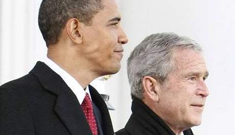 Barack Obama s Georgem Bushem.